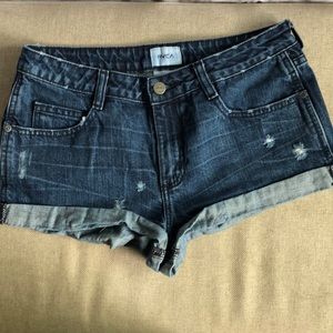 RVCA denim shorts